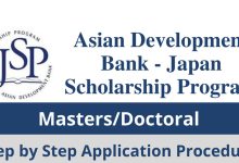 Asian Development Bank Scholarships 2025