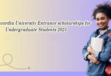 Concordia University Entrance scholarships for Undergraduate Students 2025