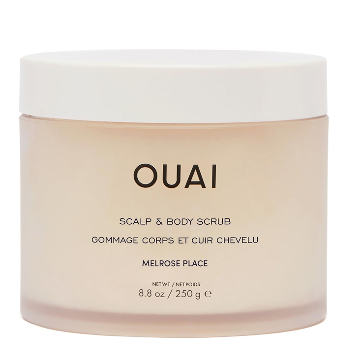 ouai scalp & body scrub melrose place