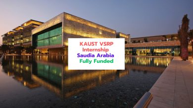 KAUST VSRP Internship 2025 in Saudi Arabia