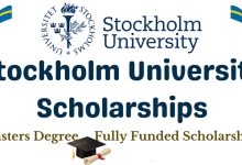 Stockholm University Scholarships